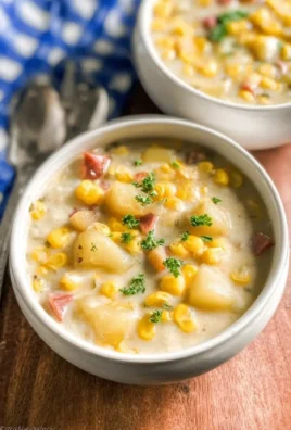 Crock pot corn chowder