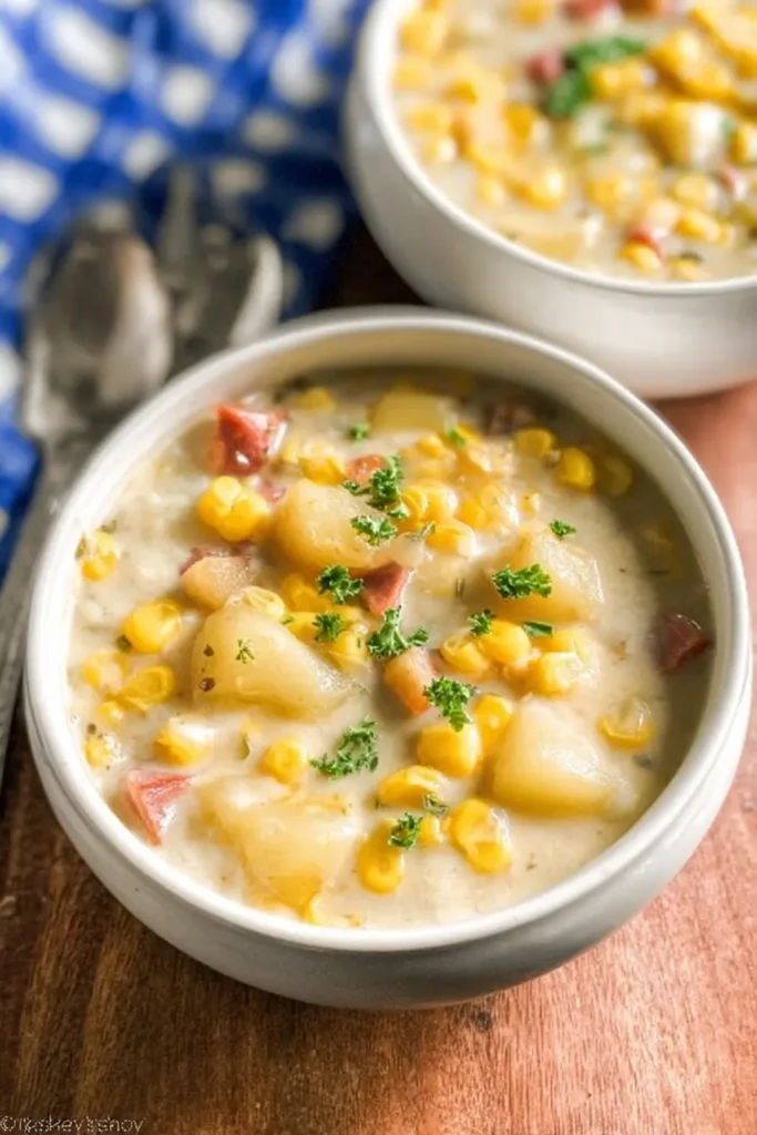 Crock pot corn chowder