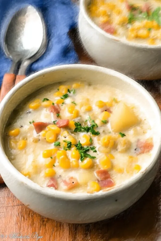 Crock pot corn chowder