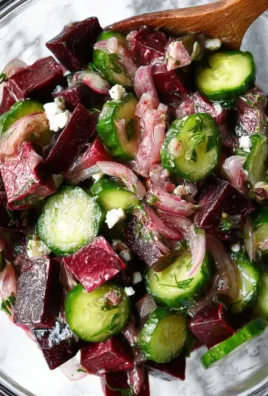 Cucumber Beet Salad