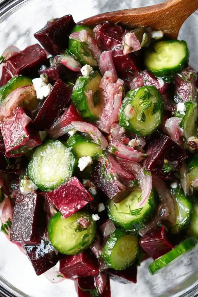 Cucumber Beet Salad