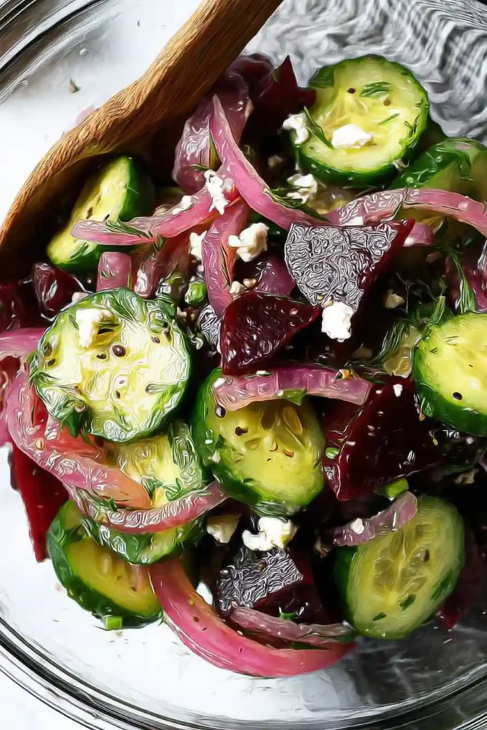Cucumber Beet Salad
