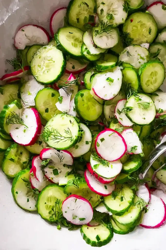 Cucumber Radish Salad