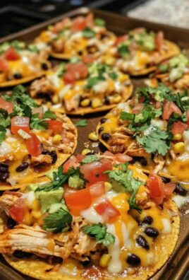 Easy Chicken Tostadas Recipe