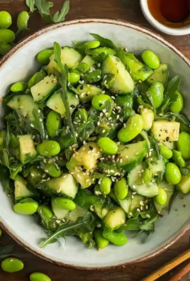 Edamame Cucumber Salad