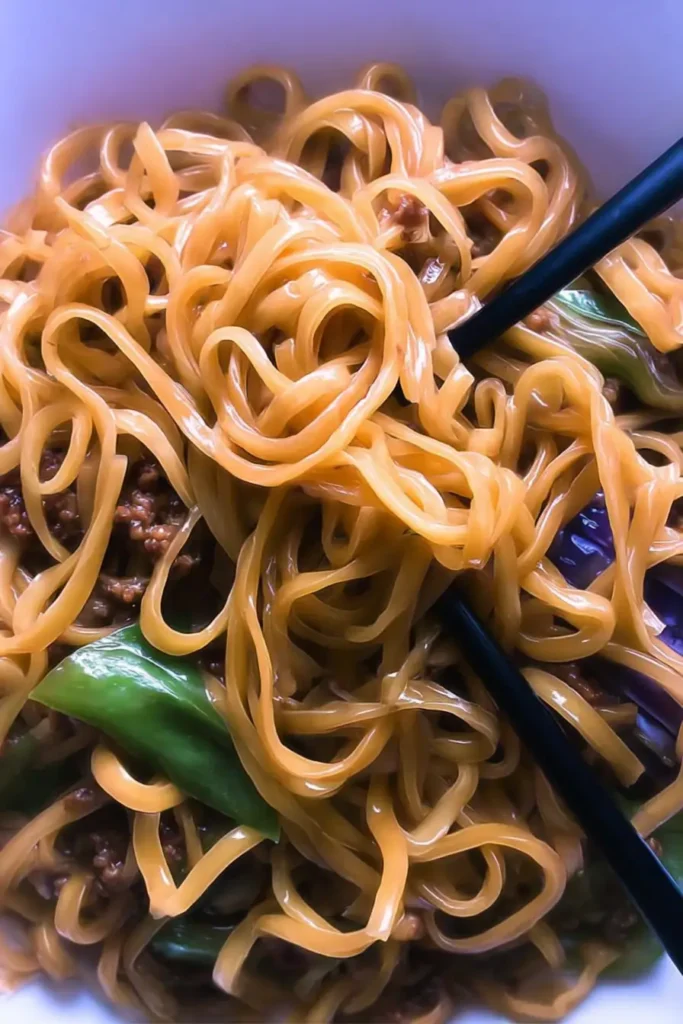 Eggplant Noodles