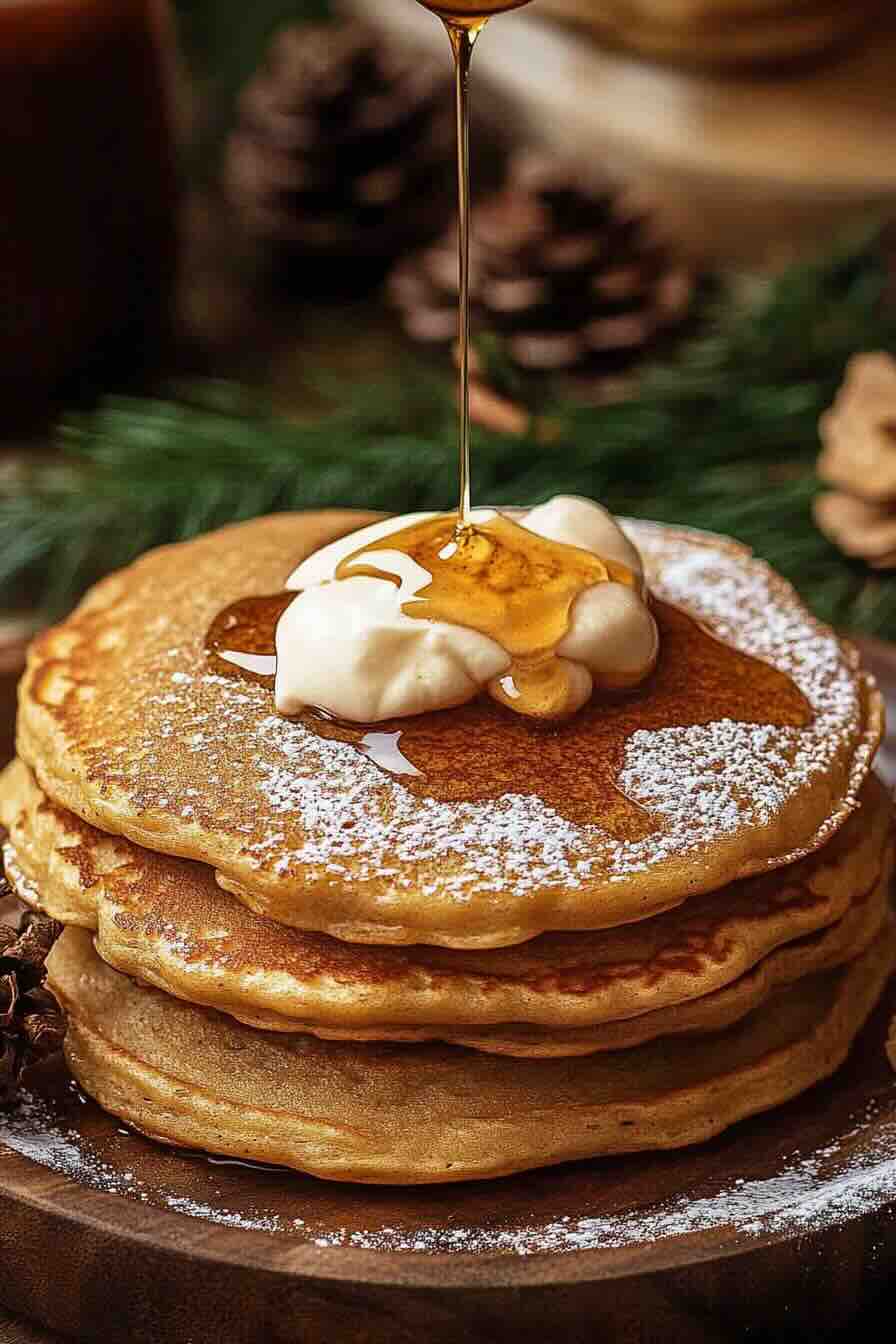 Gingerbread Pancakes