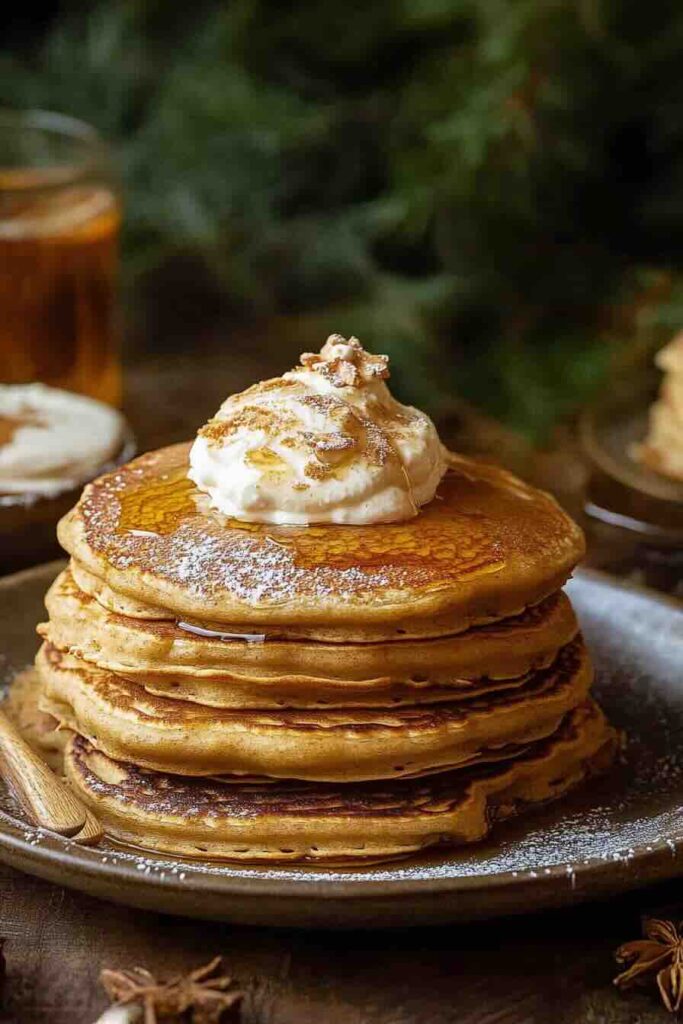 Gingerbread Pancakes