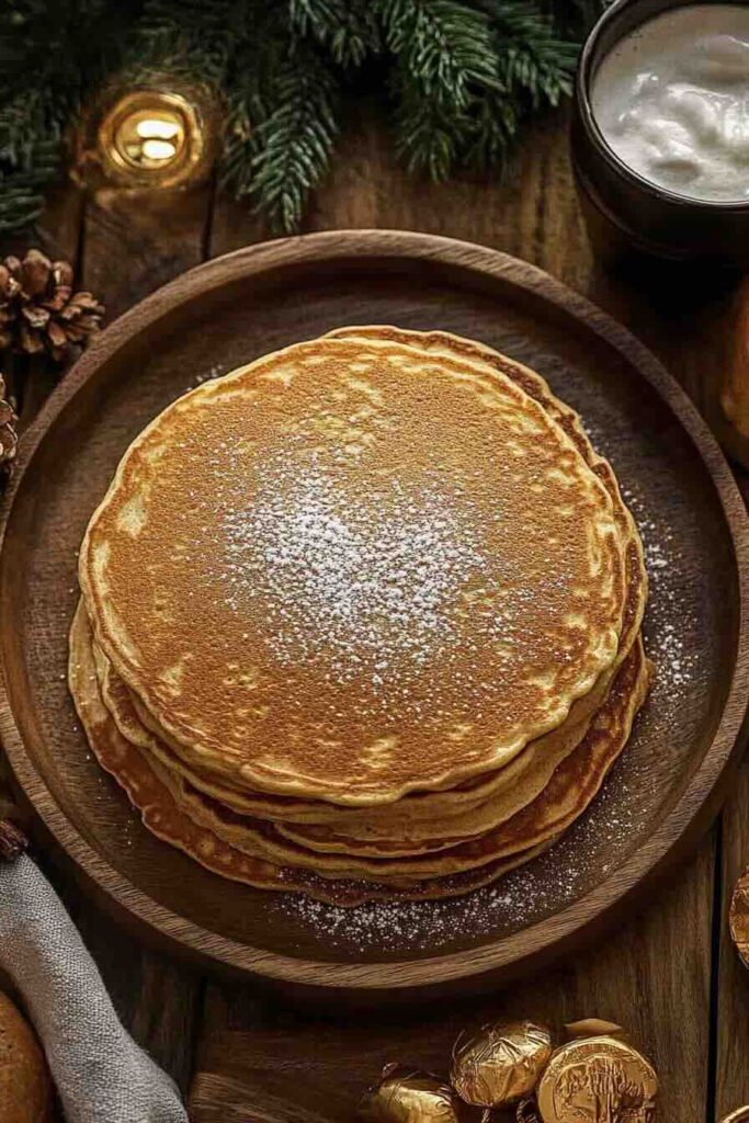 Gingerbread Pancakes