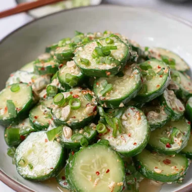 Kewpie Mayo Cucumber Salad