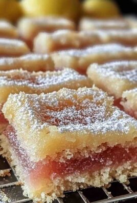 Lemon Rhubarb Bars