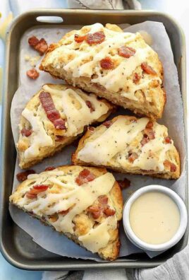 Maple Bacon Scones