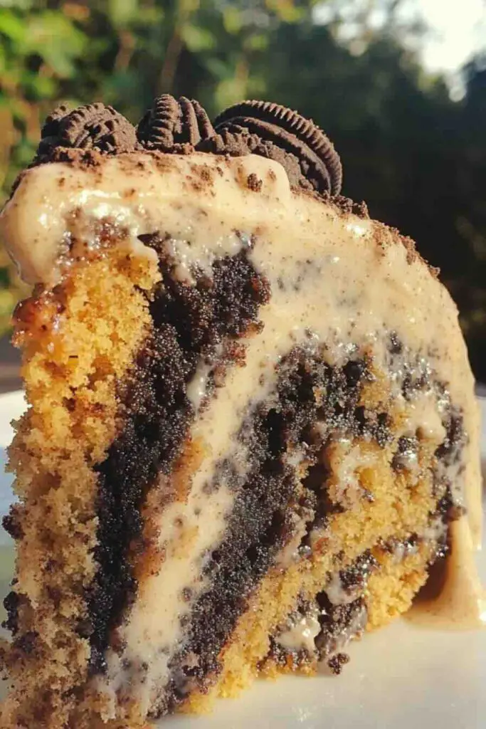 Oreo Honeybun Cake