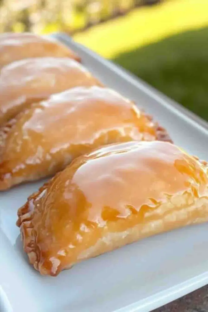 Peach Cobbler Donut Hand Pies