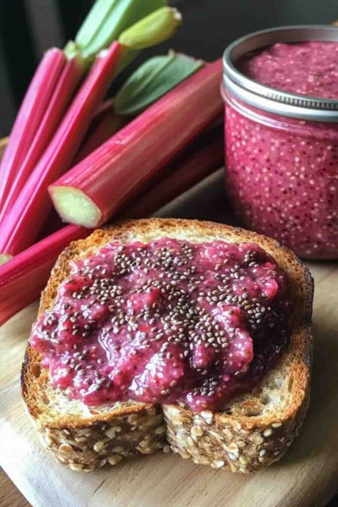 Rhubarb Chia Jam