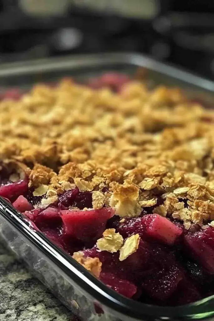 Rhubarb Crisp Recipe