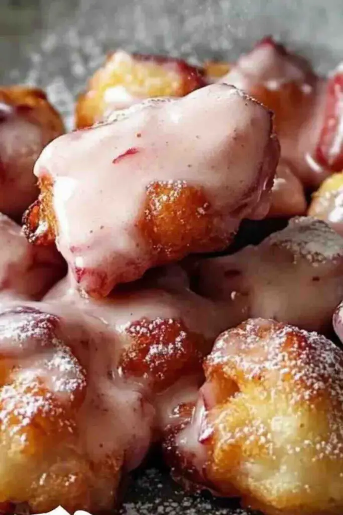 Rhubarb Fritters