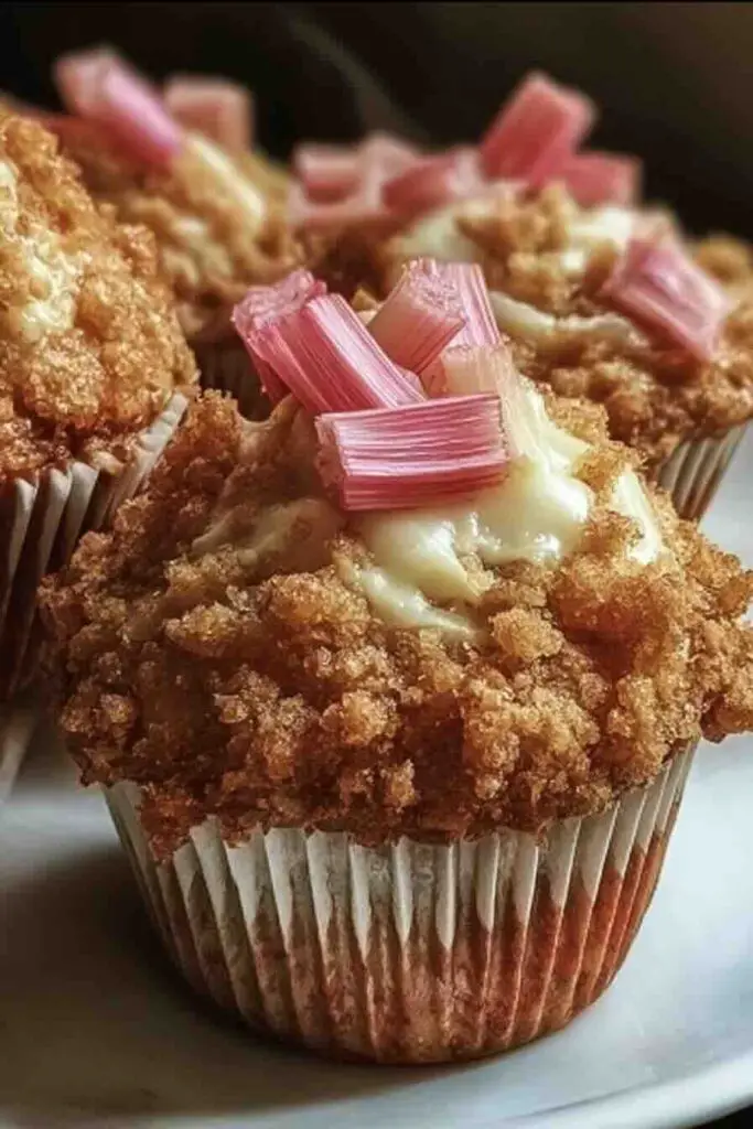 Rhubarb Muffin