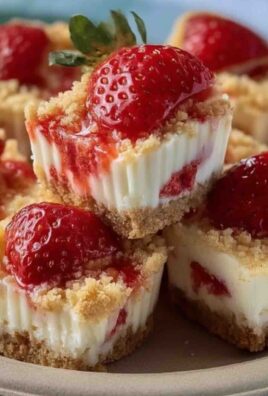 Strawberry Crunch Mini Cheesecake Bites