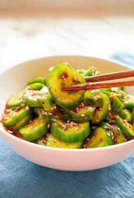Super Easy Asian Cucumber Salad Tik Tok Korean Cucumber Salad