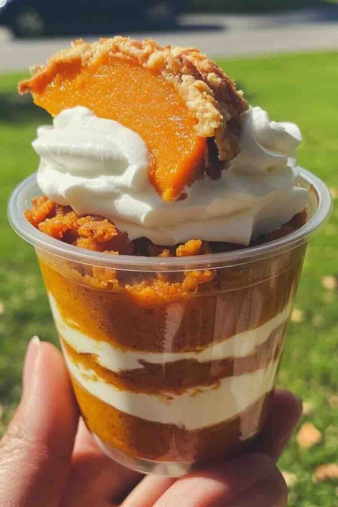 Sweet Potato Cheesecake Cups