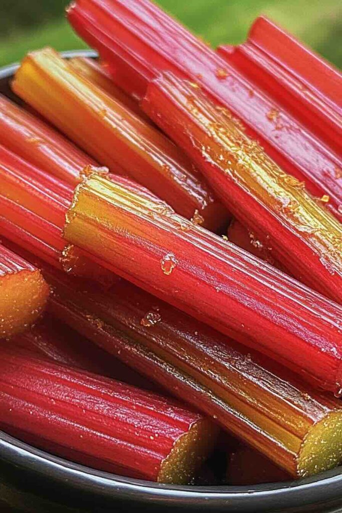 Roasted Rhubarb