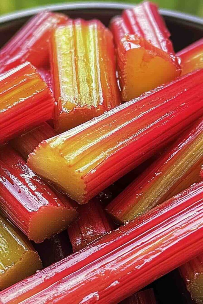 Roasted Rhubarb