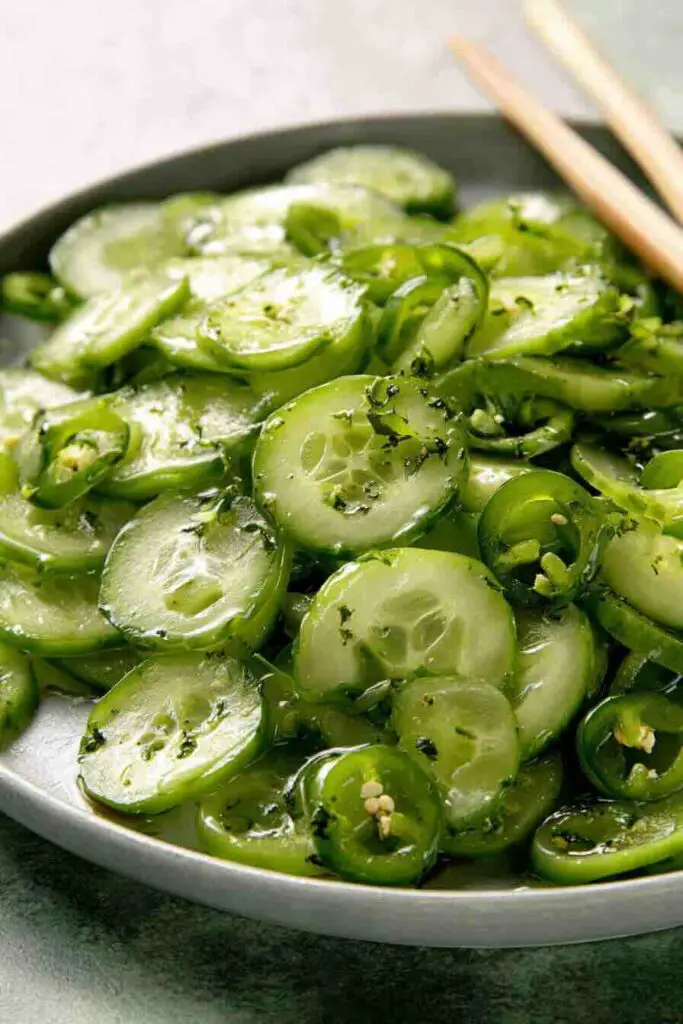 Cucumber Jalapeno Salad
