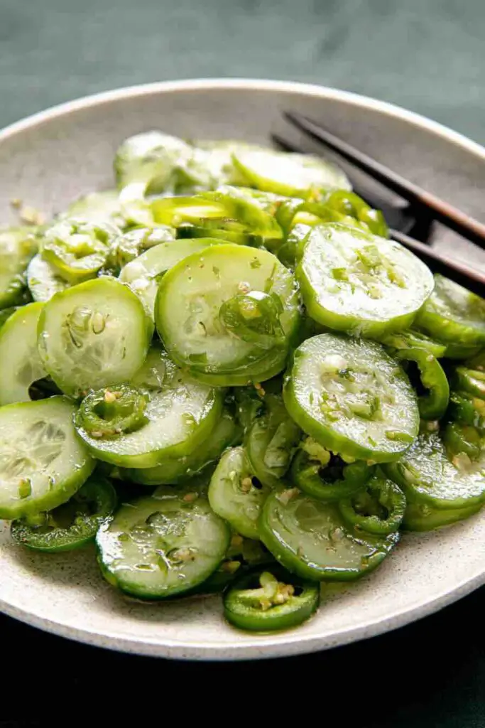 Cucumber Jalapeno Salad