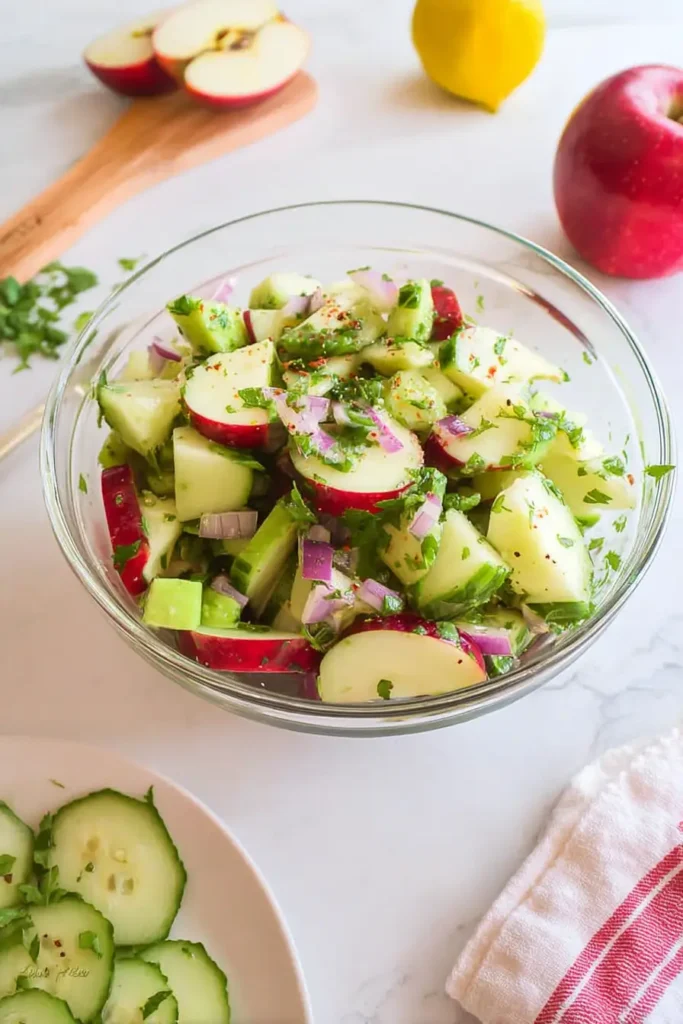 apple cucumber salad