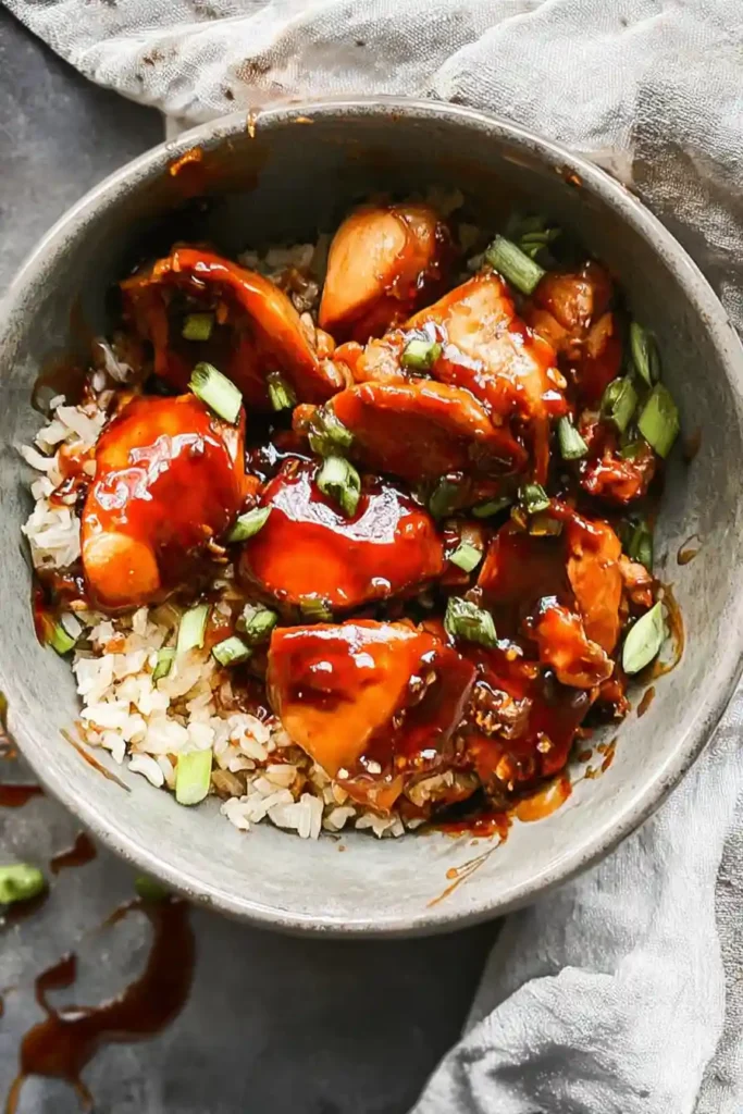 bourbon chicken crockpot