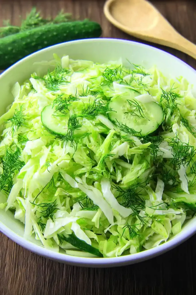 cabbage cucumber salad