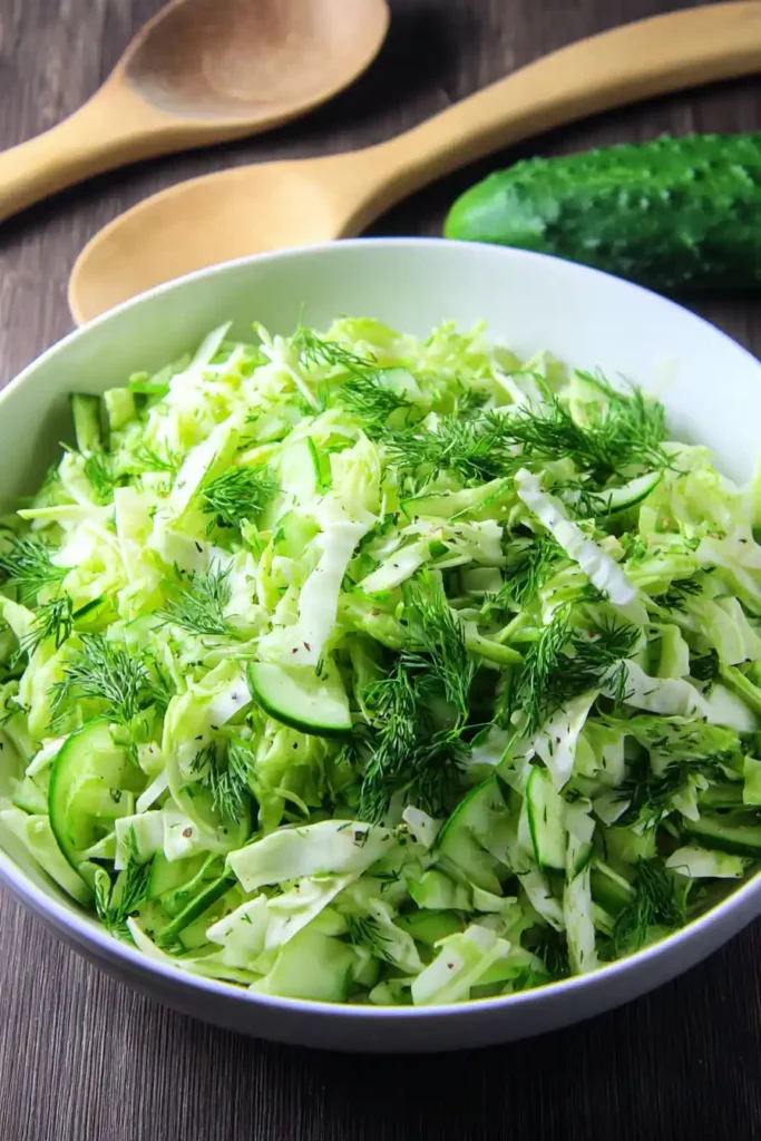 cabbage cucumber salad