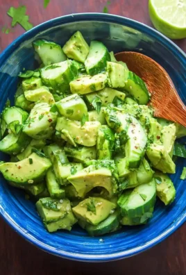 cucumber avocado salad