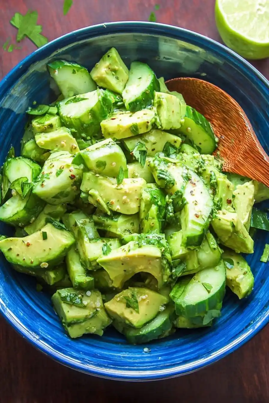 cucumber avocado salad
