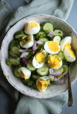 cucumber egg salad