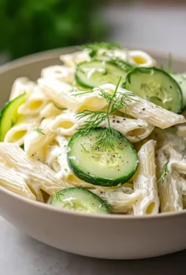 cucumber pasta salad