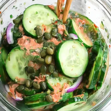 cucumber salad jar
