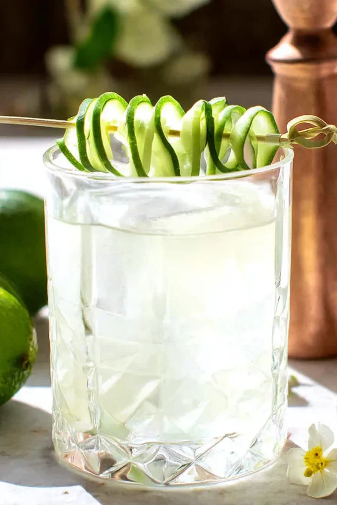 elderflower gin cocktail