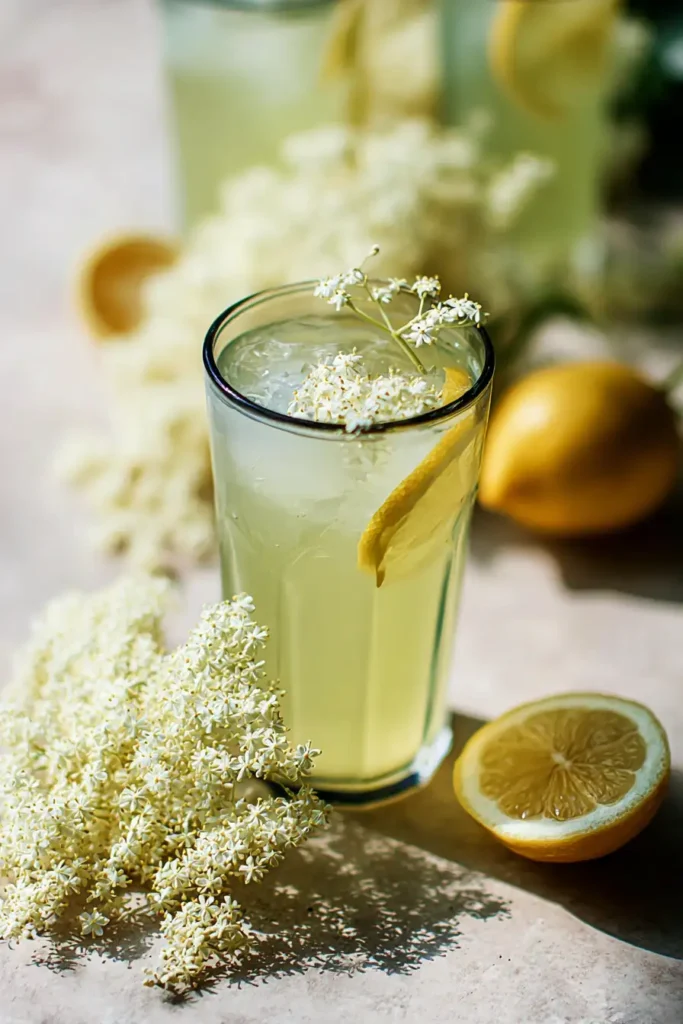 elderflower lemonade