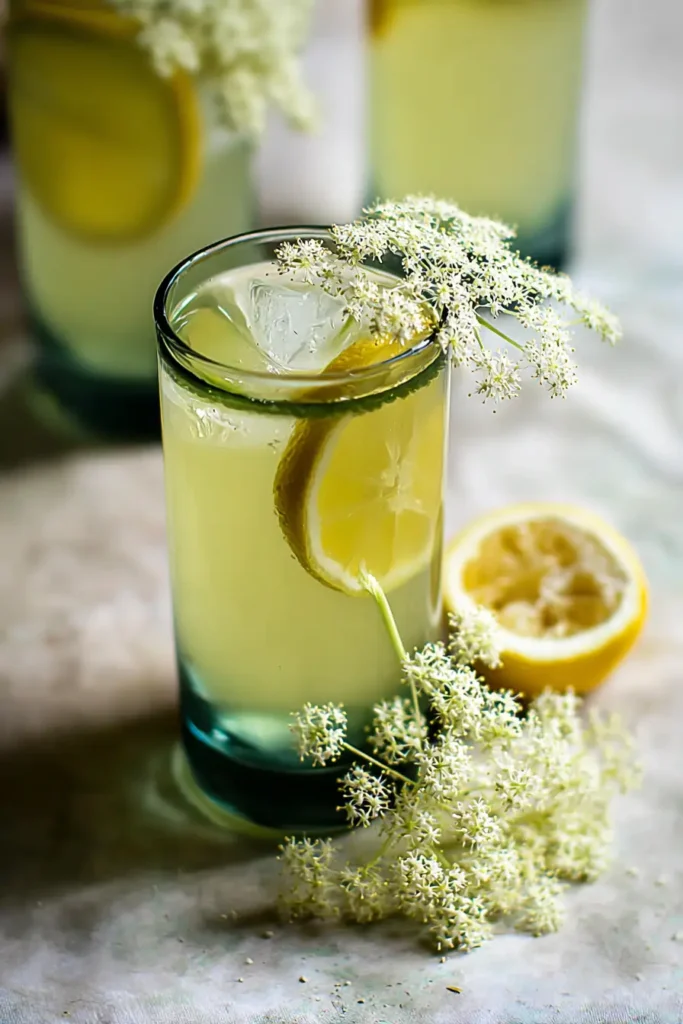 elderflower lemonade