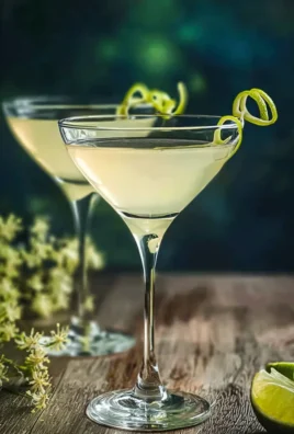 elderflower martini