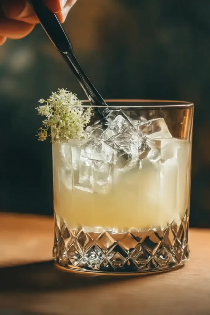 elderflower martini