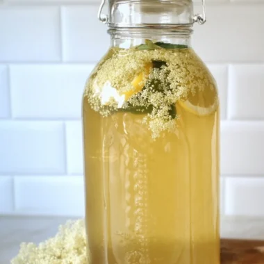 elderflower syrup
