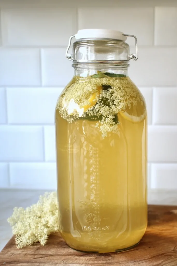 elderflower syrup