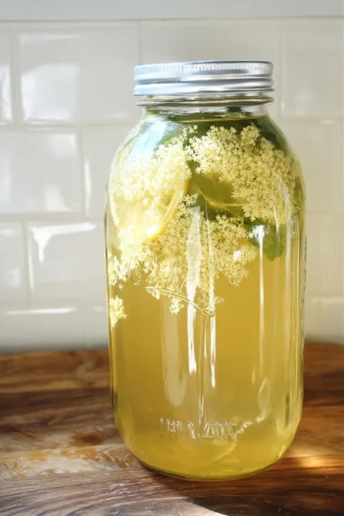 elderflower syrup