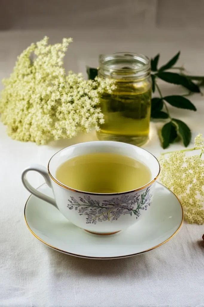 elderflower tea