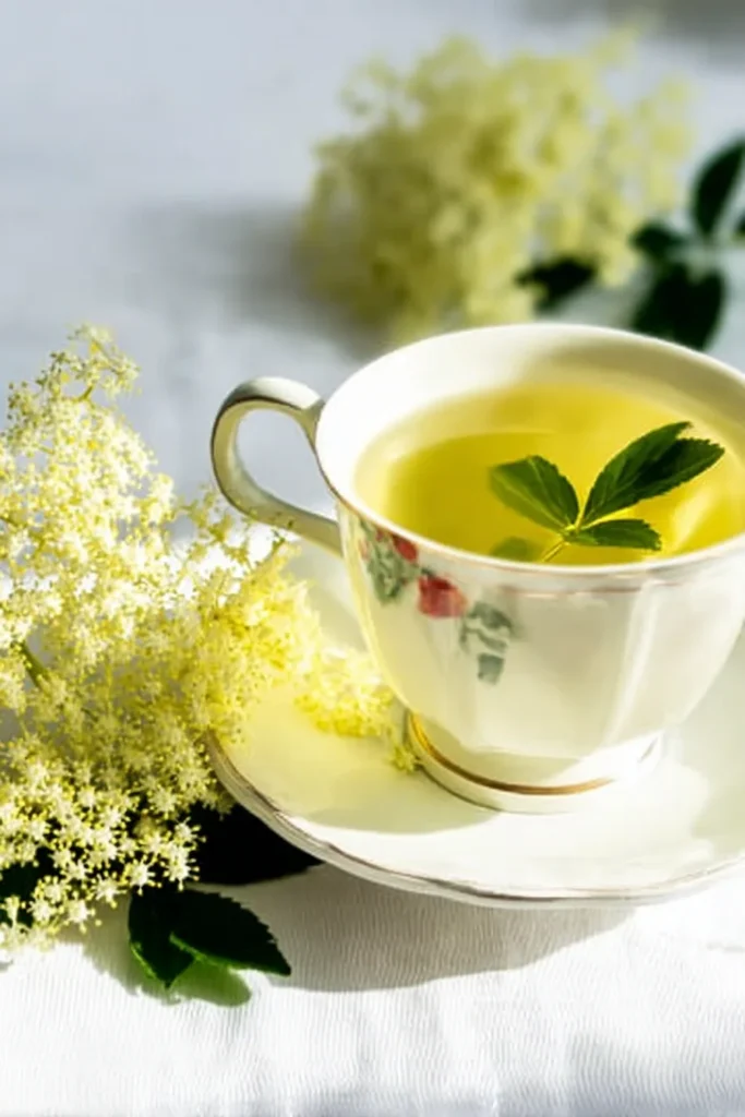elderflower tea