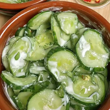 hungarian cucumber salad
