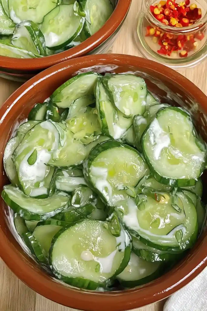 hungarian cucumber salad